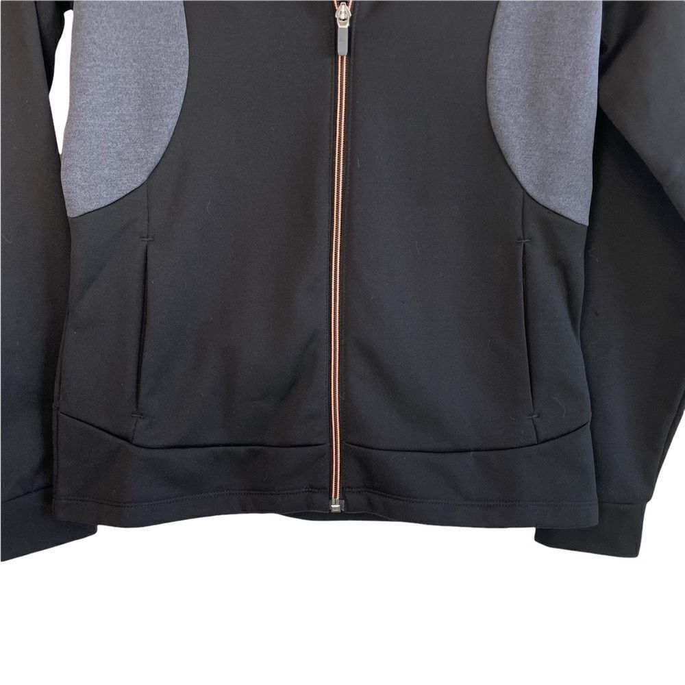 Kappa Full Zip Black Track Jacket - Picture 4 of 8